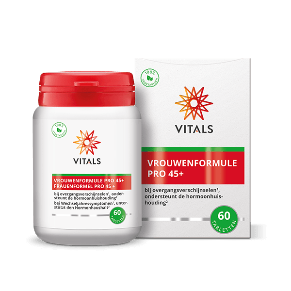 Vitals VROUWENFORMULE PRO 45+ 60 TABLETTEN