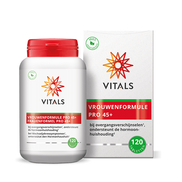 Vitals VROUWENFORMULE PRO 45+ 120 TABLETTEN