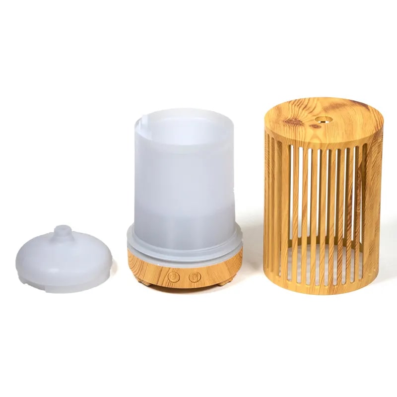 Aroma diffuser ZaZen 200 ml, werkt 4-6 uur, 7 led kleuren.