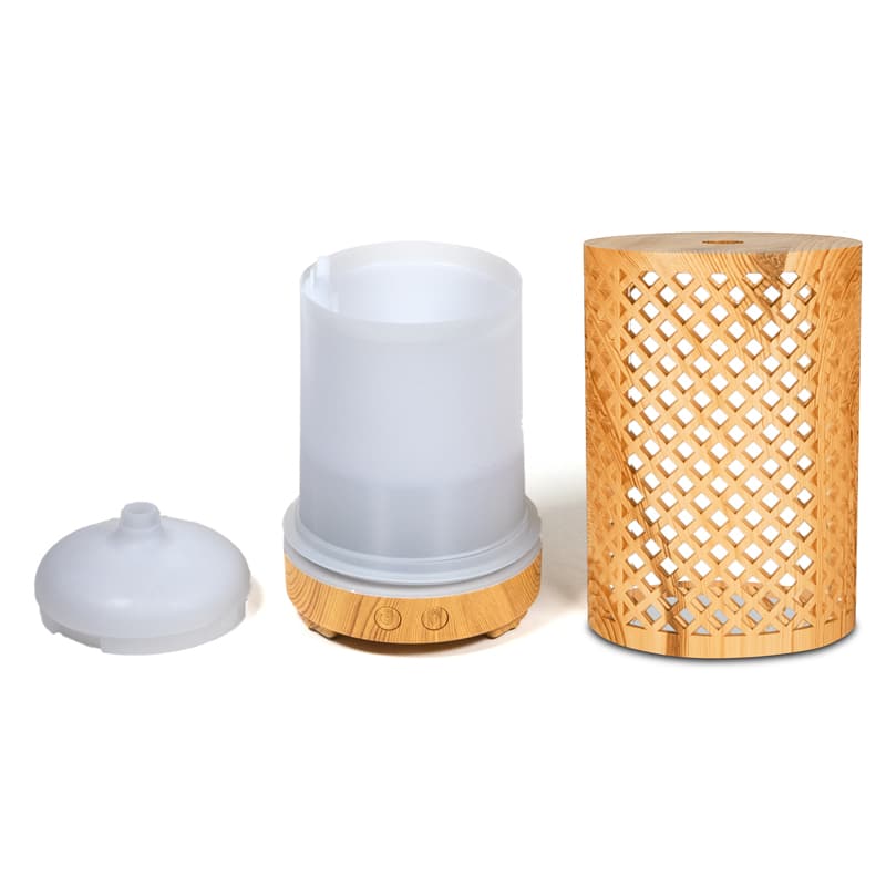 TIJDELIJKE UITVERKOCHT                     Aroma diffuser ZenBreeze 200 ml, werkt 4-6 uur, 7 led kleuren.